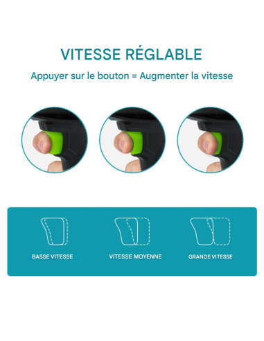 Souffleur Turbo Air Comprimé Sans Fil...