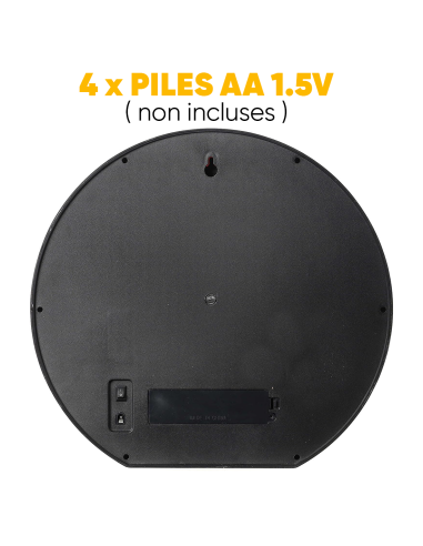 Cheminée Décorative Ronde Moderne avec LED...