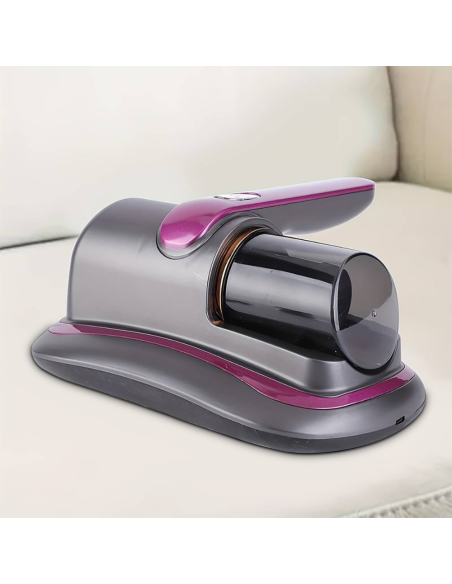Aspirateur sans fil pour lit 100W rechargeable, avec filtre et lumière UV