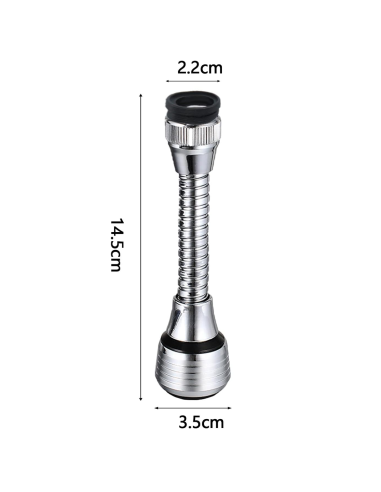 Brise-jet flexible mélangeur robinet de cuisine...