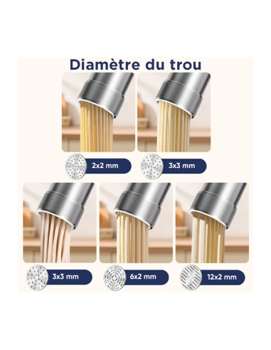 Machine à Pâtes Électrique Portable Sans Fil en...