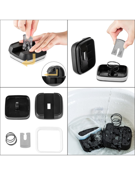 Kit de 7 Contenants Hermétiques pour Aliments, Bocaux pour Pâtes et Biscuits.