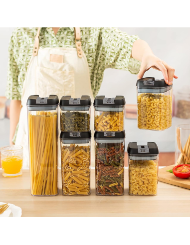 Kit de 7 Contenants Hermétiques pour Aliments,...