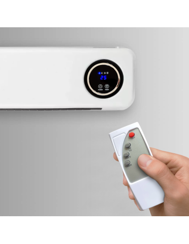 Radiateur soufflant mural 2000W avec...