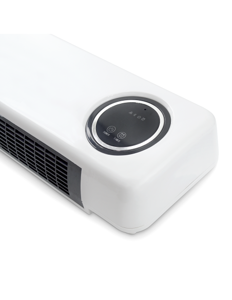 Radiateur soufflant mural 2000W avec télécommande, écran LCD et minuterie