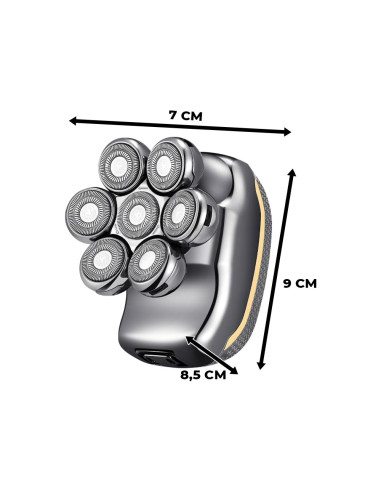 Rasoir Électrique Homme 5 en 1 Étanche,...