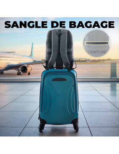 Sac de voyage avec charge USB, tissu technique,...