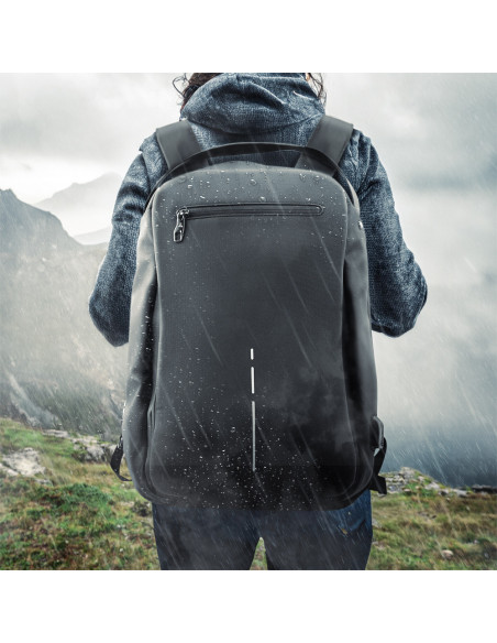 Sac de voyage avec charge USB, tissu technique, bagage à main cabine, porte-PC