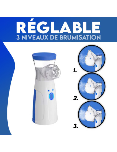 Aérosol Portable Silencieux Rechargeable à...