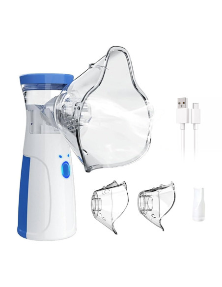 Aérosol Portable Silencieux Rechargeable à Ultrasons avec Masques