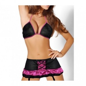 Ensemble sexy - sous vêtement - lingerie sensuelle - Femme - mod. ALEXIA- MWS AHEAD 2