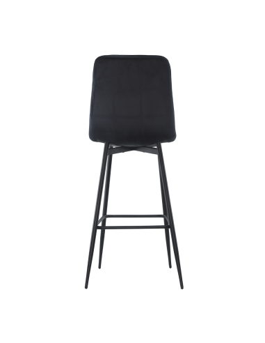 Lot 2 tabourets velours VELVETTE, structure...