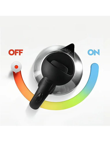 Bouilloire Électrique 1500W – Capacité 1,8 L en...