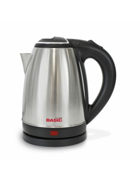 Bouilloire Électrique 1500W – Capacité 1,8 L en Acier avec Base Pivotante