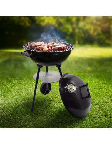 Barbecue Rond Enrico Coveri BBQ Charbon...