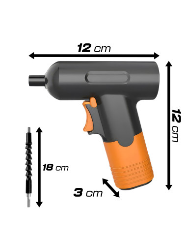 Mini Perceuse Visseuse Rechargeable 3,7V avec...