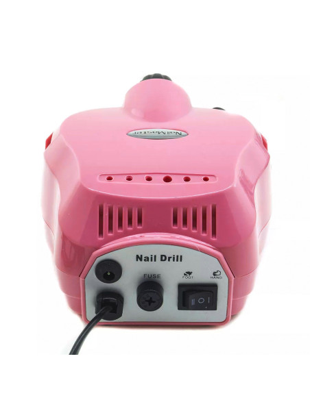 Fraise à Ongles Pro 35 000 Tr/min, Pédale, 5 Embouts, Vitesse Réglable