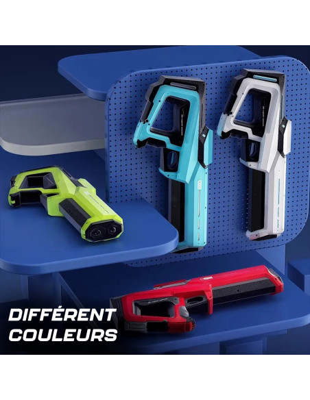 Pistolet à eau électrique automatique, batterie rechargeable, portée 10m