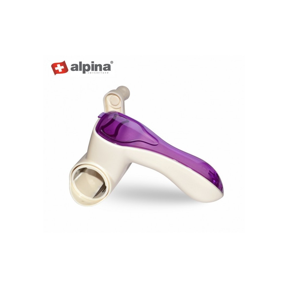 Râpe manuel avec 3 lames en acier inoxydable différentes ALPINA 97890 