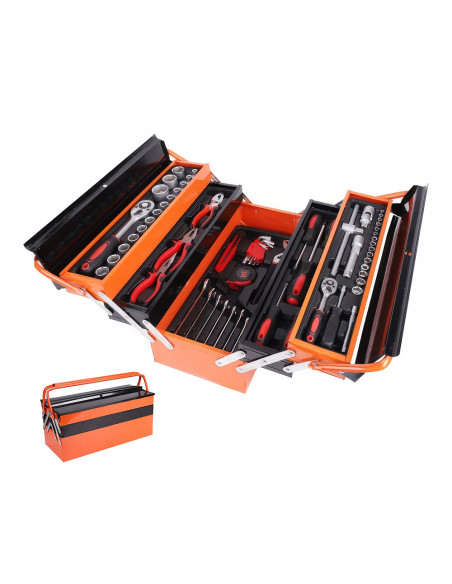 Mallette à Outils Portable – Coffret avec 168 Outils de Bricolage