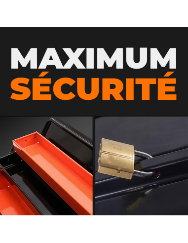 Mallette à Outils Portable – Coffret avec 168...