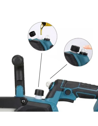 Tronçonn euse Électrique 8° Double Batterie 48V...