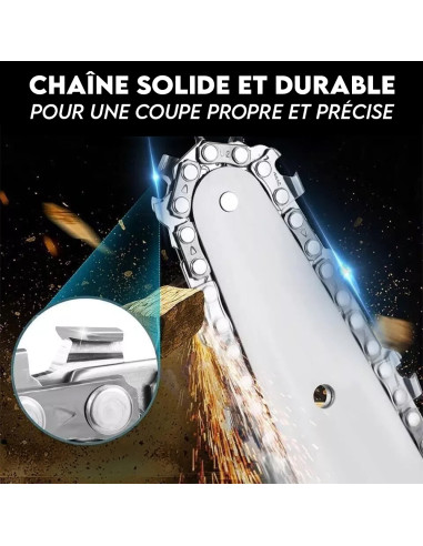 Tronçonn euse Électrique 8° Double Batterie 48V...