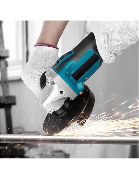 Meuleuse d'angle sans fil électrique double batterie 48V disque métal 5 pouces