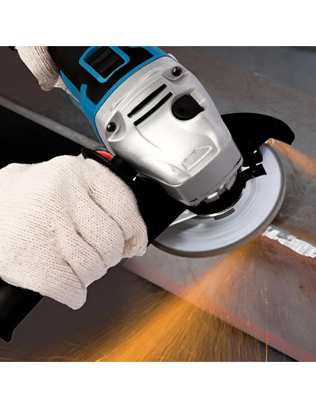 Meuleuse d'angle sans fil électrique double batterie 48V disque métal 5 pouces