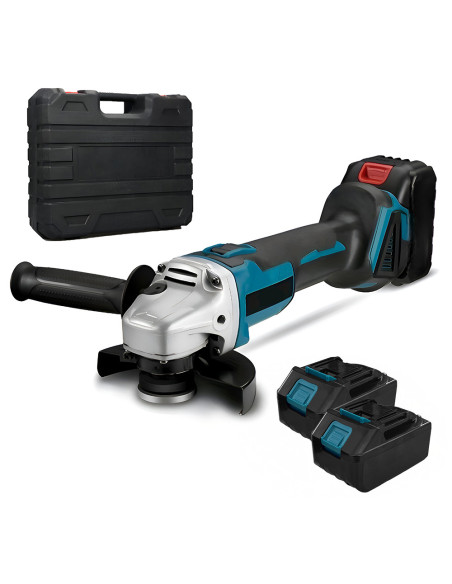 Meuleuse d'angle sans fil électrique double batterie 48V disque métal 5 pouces