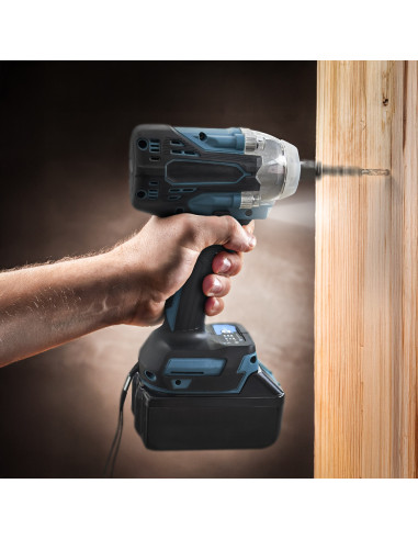 Perforateur visseuse 48V double batterie avec...