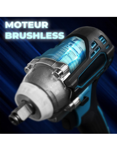 Perforateur visseuse 48V double batterie avec...