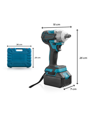 Perforateur visseuse 48V double batterie avec...
