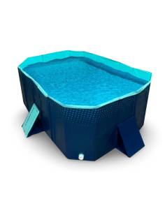 Piscine rigide pliable non gonflable en PVC capacité 330L...
