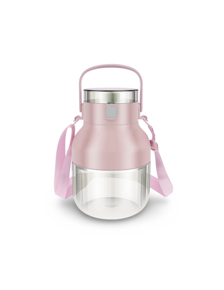 Mixeur blender électrique rechargeable portable 500 ml sans fil avec paille