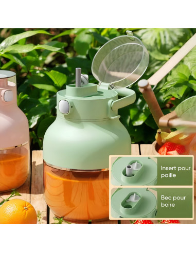 Mixeur blender électrique rechargeable portable...