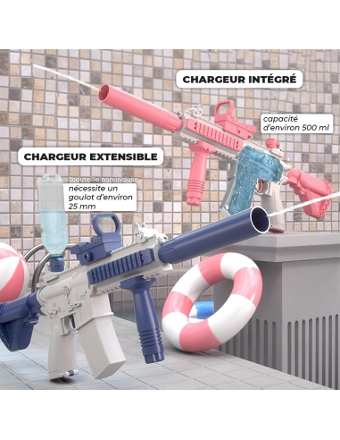 Fusil à Eau Électrique M416 avec Batterie...