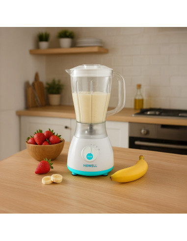 Mixeur avec Verseuse HOWELL 350W Capacité 1.5L...