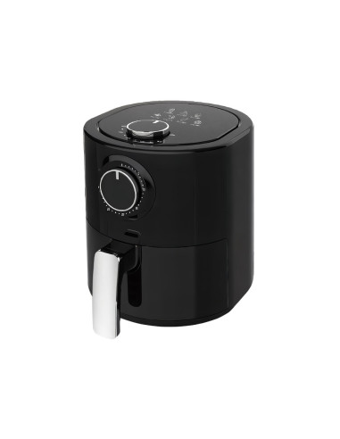 Friteuse à Air 1000W Capacité 4.5L avec Panier Température Réglable