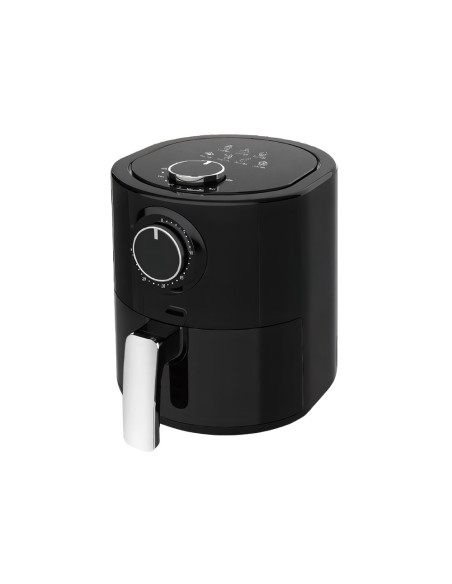 Friteuse à Air 1000W Capacité 4.5L avec Panier Température Réglable