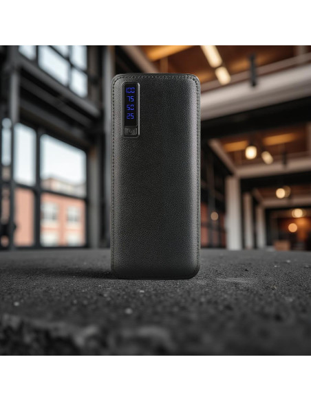 Power Bank 20000mAh Chargeur Multiple Rapide Portable Câble USB 3 Entrées