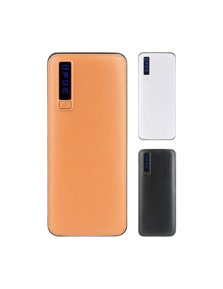 Power Bank 20000mAh Chargeur Multiple Rapide Portable Câble USB 3 Entrées