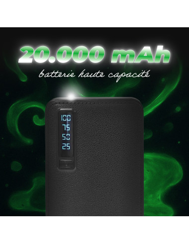 Power Bank 20000mAh Chargeur Multiple Rapide...