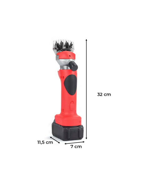 Tondeuse Moutons Double Batterie 48V Rechargeable Kit & Mallette