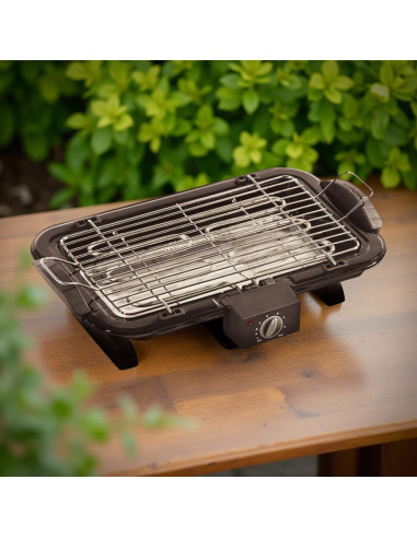 Barbecue Électrique de Table 2200W BBQ Portable...