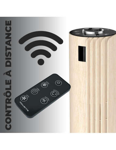 Ventilateur sur Pied ROWENTA Ultra Slim,...