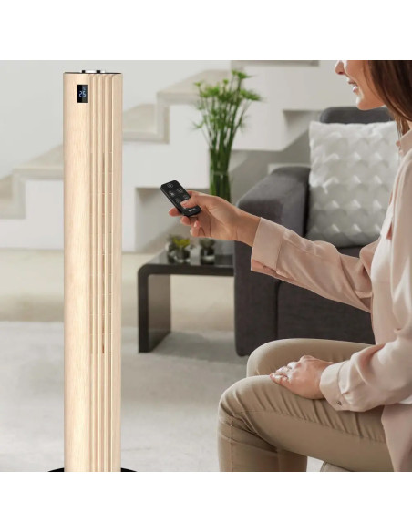 Ventilateur sur Pied ROWENTA Ultra Slim, Rafraîchisseur avec Télécommande.