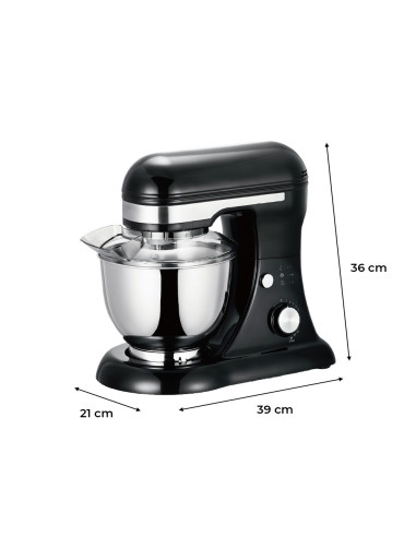 Robot Pâtissier Planétaire 600W, Bol 5L,...