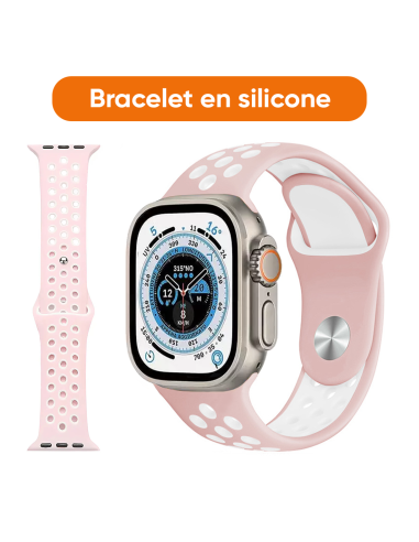 Smartwatch Ultra 49mm, 7 cinturini, notifiche,...