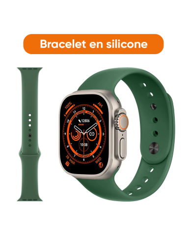 Smartwatch Ultra 49mm, 7 cinturini, notifiche,...